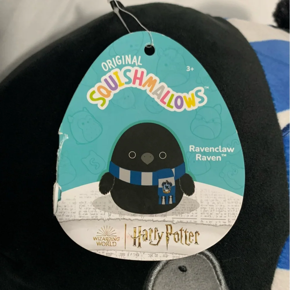 Squishmallows Harry Potter “Ravenclaw Raven” Plush Stuffed Toy